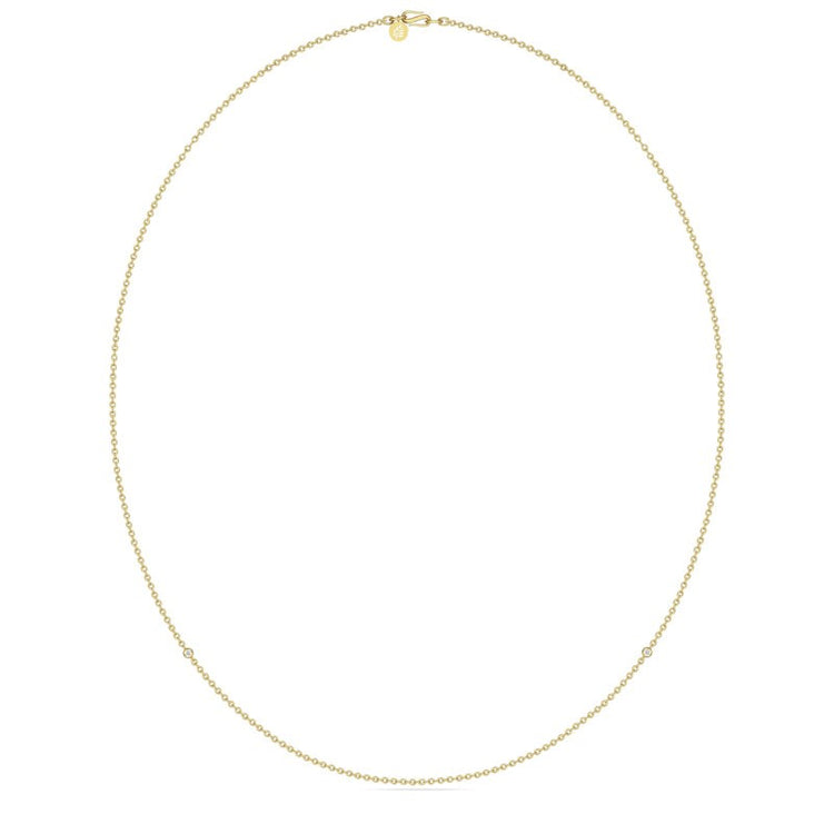 Julie Sandlau - A Necklace 60 cm. forgyldt