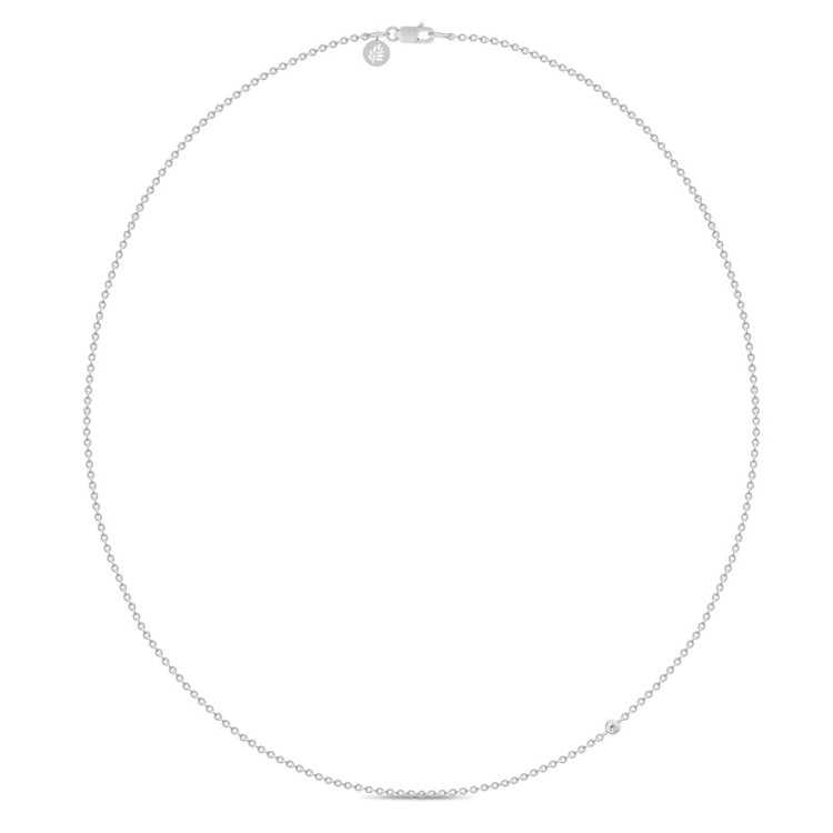 Julie Sandlau - A Necklace rhodineret - 45cm