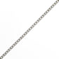 Anker rund 38 cm 0,50 Sølv halskæde - BNH