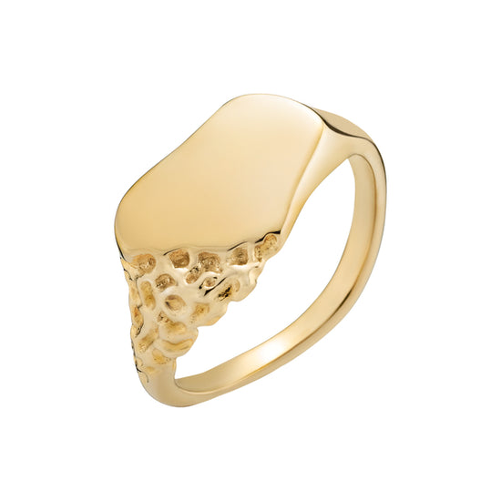Sawyer ring forgyldt Maria Black