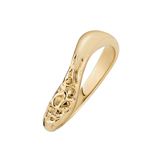 Silken ring forgyldt Maria Black
