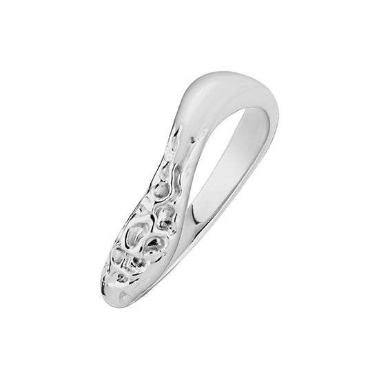 Silken ring rho. sølv Maria Black