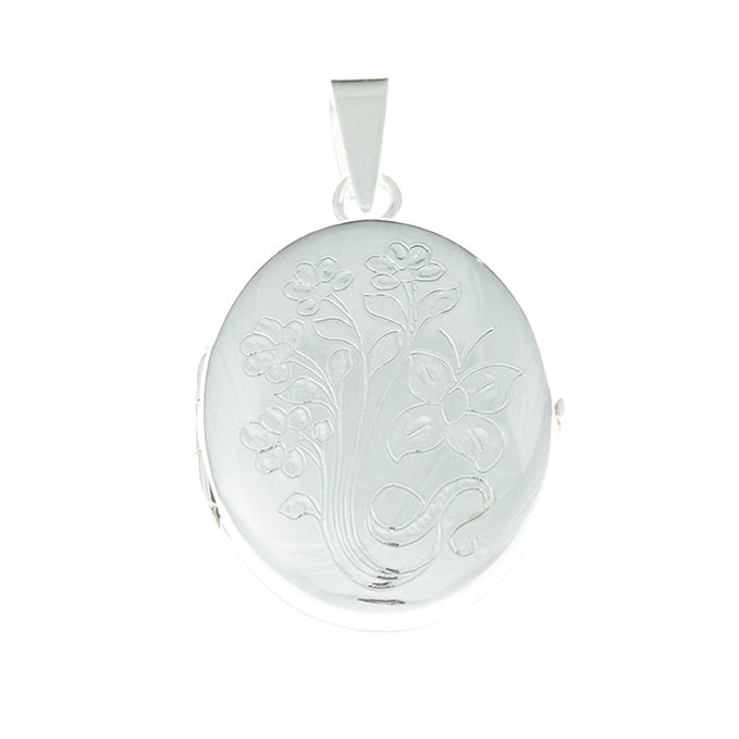 Medaljon - Oval Mønster