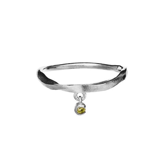 Signe ring Sølv Maanesten  - spar 50 %