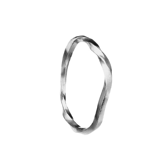 Siv ring Sølv Maanesten  - spar 50 %