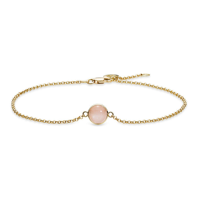 Julie Sandlau - Lumina Armbånd 18 Karat Guld - Rosa